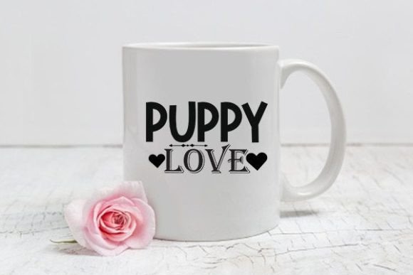 Mom Svg Design, Puppy Love – Graphics & Crafts