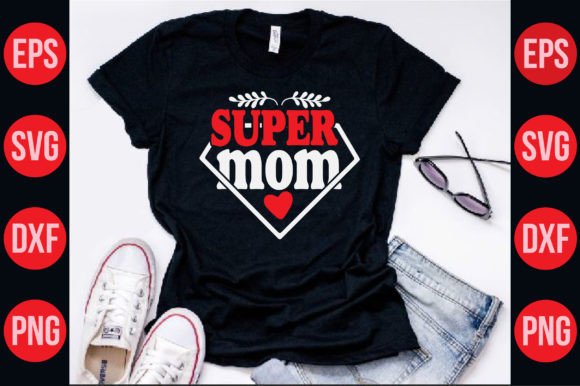 Mom Svg Typography T Shirt Design Vector