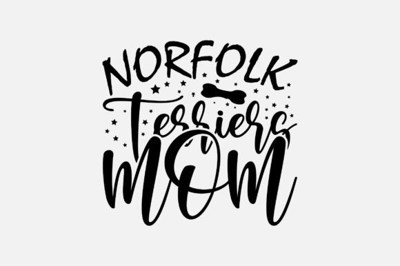 Norfolk Terriers Mom SVG: Graphics and Crafts