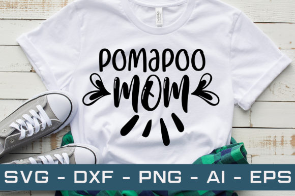 POMAPOO MOM Svg Cut File: Graphics & Crafts